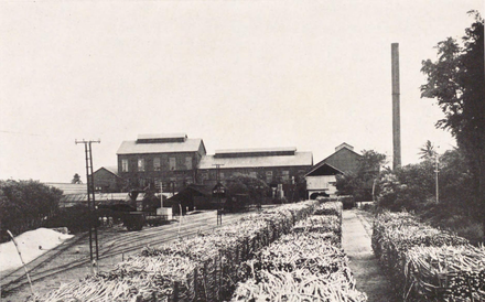 Sugar factory of Nan'yō Kōhatsu, Saipan around 1932