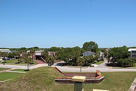 Sullivan's Island vista a partir de Fort Moultrie