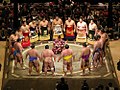 Sumo ceremony (Dohyouiri)