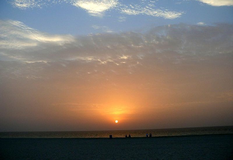 File:Sunset in Dubai on 11 August 2007 Pict 1.jpg