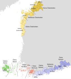 Finlandssvenska: Talare – antal och fördelning, Historia, Skillnader mot rikssvenskan