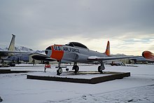 T-33 53-6021 at JBER in Alaska T-33 36021 JBER.jpg