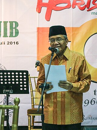 <span class="mw-page-title-main">Taufiq Ismail</span> Indonesian poet, activist and editor