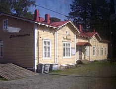 Gare ferroviaire de Tervajoki.