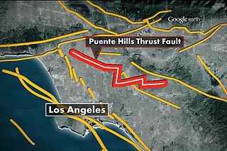 Puente Hills Fault Geological fault in California, United States
