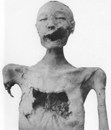 The front view of the Younger Lady TheYoungerLady-61072-FrontView-PlateXCIX-TheRoyalMummies-1912.gif