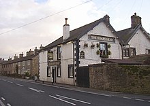 The Boar's Head, once a coaching inn serving travellers on the turnpike