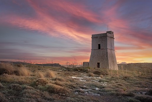 The Watch Tower (Ġnejna Tower) Photographer: Earl mallia