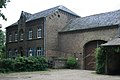 Brick courtyard