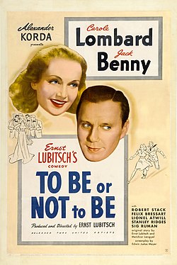 To Be or Not to Be (1942 film poster).jpg