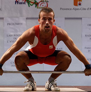 Tom Goegebuer Belgian weightlifter