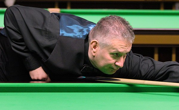 Tony Drago (pictured in 2012) made his World Snooker Championship debut.