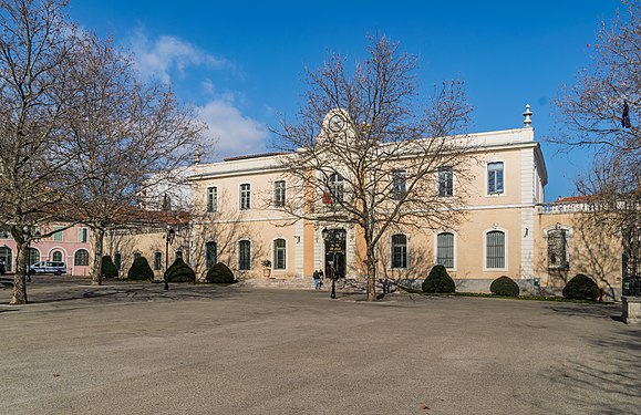 Town hall of Alès, Gard, France