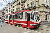 Tram LM-99K in SPB.jpg