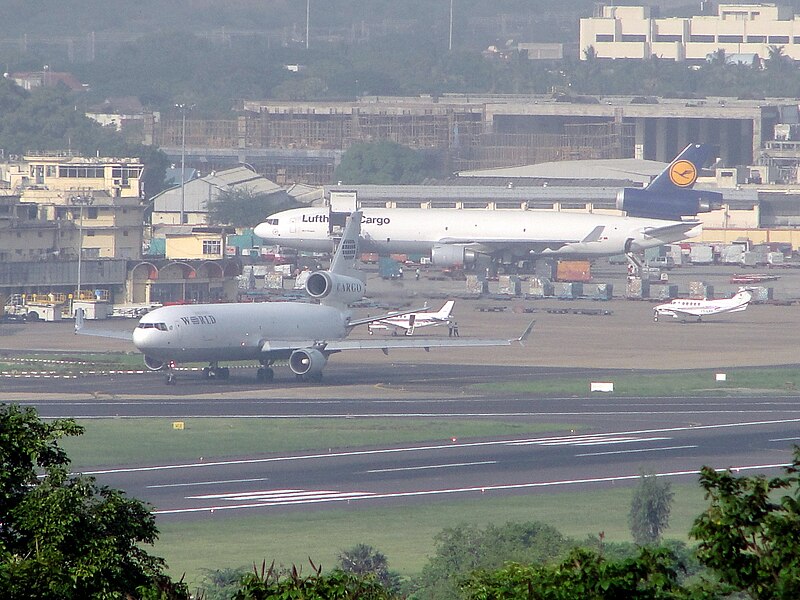 File:Two MD-11Fs at Chennai Airport.JPG