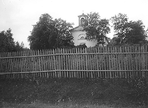 Iglesia de la parroquia de Thuryo.  1911
