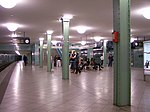 Tunnelbana U8:s perrong