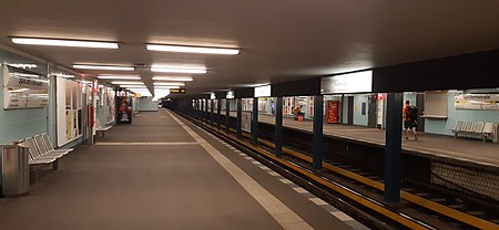 U Bahnhof Spichernstraße Ebene U3 Juli 2021