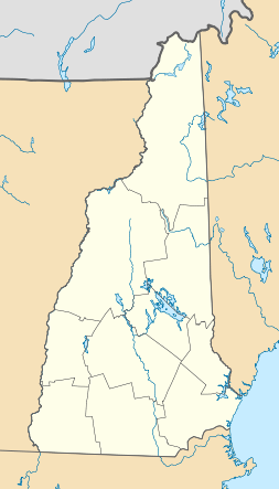 Location map JAV Naujasis Hampšyras