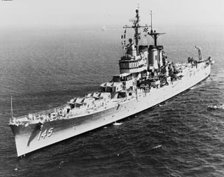 <i>Worcester</i>-class cruiser American warship class (1945–1958)