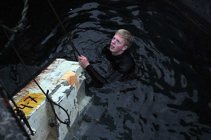 File:US Navy 111018-N-UD469-063 Navy Diver 3rd Class Alexander Wagner, assigned to Southwest Region Maintenance Center at Naval Air Station North Island.jpg