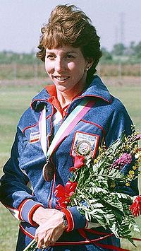 Wanda Jewell kesäolympialaisissa 1984.