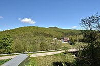 Widok na camping