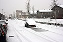 De Vlindersingel in de winter van 2007 (t.h.v. de Tweede Westerparklaan)