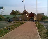 The Vaalbank Magistrate Court serves for the residents of the town and neighbouring villages. Vaalbank Magistrate Court.jpg