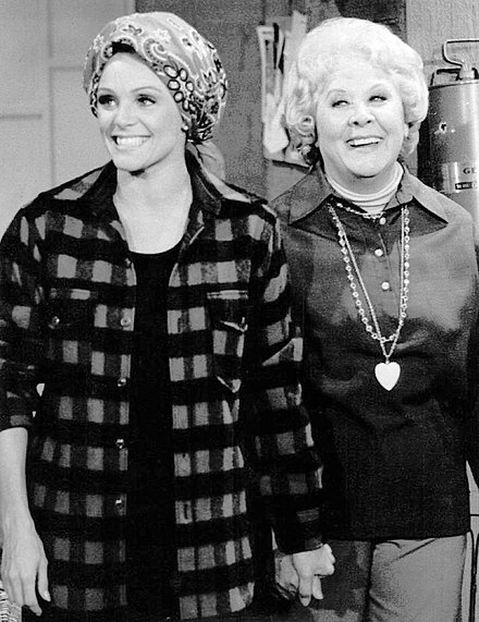 Vivian Vance guest stars in the episode "Friends and Mothers" (1975).
