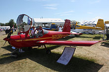 The first RV-12, built by Richard VanGrunsven, at Oshkosh 2008. Vans RV-12 N412RV Oshkosh WI 2008 AUG 02 3527.jpg