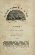 VOYAGE AUTOUR DU MONDE LES ENFANTS DU CAPITAINE GRANT CHAPITRE PREMIER balance-fish. Le 26 juillet 1864, par une forte brise du nord-est, un magnifique yacht évoluait à toute vapeur sur les flots du canal du Nord. Le pavillon d’Angleterre battait à sa corne d’artimon ; à l’extrémité du grand mât, un guidon bleu portait les initiales E. G., brodées en or et surmontées d’une couronne ducale. Ce yacht se nommait le Duncan ; il appartenait à lord Glenarvan, l’un des seize pairs écossais qui siègent à la chambre haute, et le membre le plus distingué du « Royal-Thames-Yacht-Club, » si célèbre dans tout le Royaume-Uni.