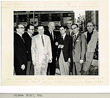 Vienna Octet 1962 on tour of Southern Africa. photo dedicated to tour organiser Hans Adler.