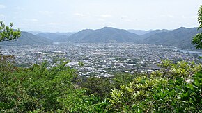 View of Hagi city.JPG