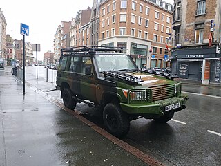 <span class="mw-page-title-main">Technamm Masstech T4</span> Unarmored SUV, Military light utility vehicle