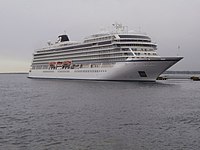 Viking Jupiter departing Tallinn Port of Tallinn Tallinn 13 May 2019.jpg