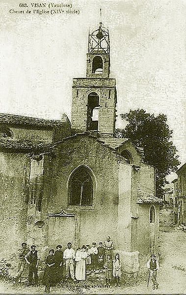 File:Visan chevet de l'église.jpg