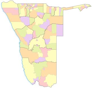 Constituencies of Namibia Wikimedia list article