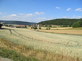 View from the south of the place