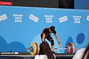 Deutsch: Gewichtheben bei den Olympischen Jugendspielen 2018; Tag 2, 10. Oktober 2018; Jungen 62 kg English: Weightlifting at the 2018 Summer Youth Olympics at 8 October 2018 – Boys' 62 kg