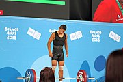 Deutsch: Gewichtheben bei den Olympischen Jugendspielen 2018; Tag 2, 10. Oktober 2018; Jungen 62 kg English: Weightlifting at the 2018 Summer Youth Olympics at 8 October 2018 – Boys' 62 kg