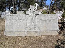 Brady gravesite in Sleepy Hollow William A. Brady Gravesite.JPG