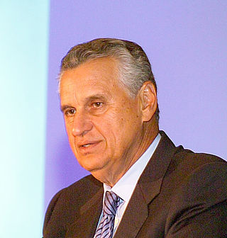 <span class="mw-page-title-main">William S. Stavropoulos</span> Greek-American businessman and philanthropist