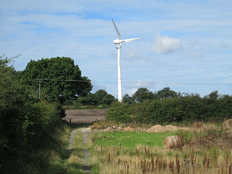 File:Wind turbine south of Wetley Rocks - geograph.org.uk - 5099513.jpg