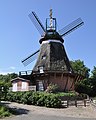 Deutsch: Windmühle Lindaumühlenholz in der Gemeinde Boren. This is a photograph of an architectural monument. It is on the list of cultural monuments of Boren, no. 3.