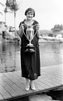 Winner of the bobbed-hair contest, Coral Gables, Florida