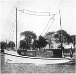 Antenne de station de canot de sauvetage en 1914