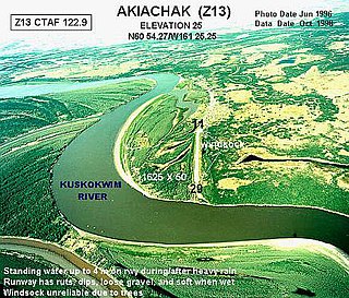 <span class="mw-page-title-main">Akiachak, Alaska</span> Census-designated place in Alaska, United States