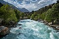 * Nomination Pskem river in Ugam-Chatkal national park. Tashkent Region, Uzbekistan. By User:Arina Pan --Красный 04:46, 4 June 2024 (UTC) * Promotion  Support Good quality. --Plozessor 06:04, 4 June 2024 (UTC)