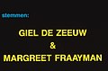 "stemmen Giel de Zeeuw ^ Margreet Fraayman" tekstdia voor presentatie Openbare Werken. Tussen ongeve - RAA-DMGA-00429 - RAA Elsinga.jpg